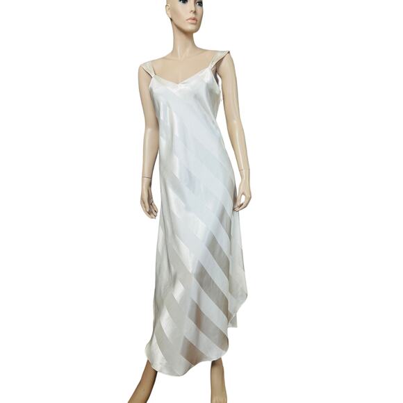 Vintage Nightgown Georgette Trabolsi Size Small Midi Length Sleeveless - Picture 1 of 15
